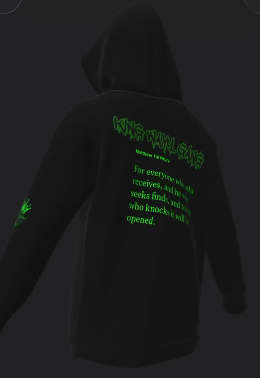Wavy Drip Crown Hoodie
